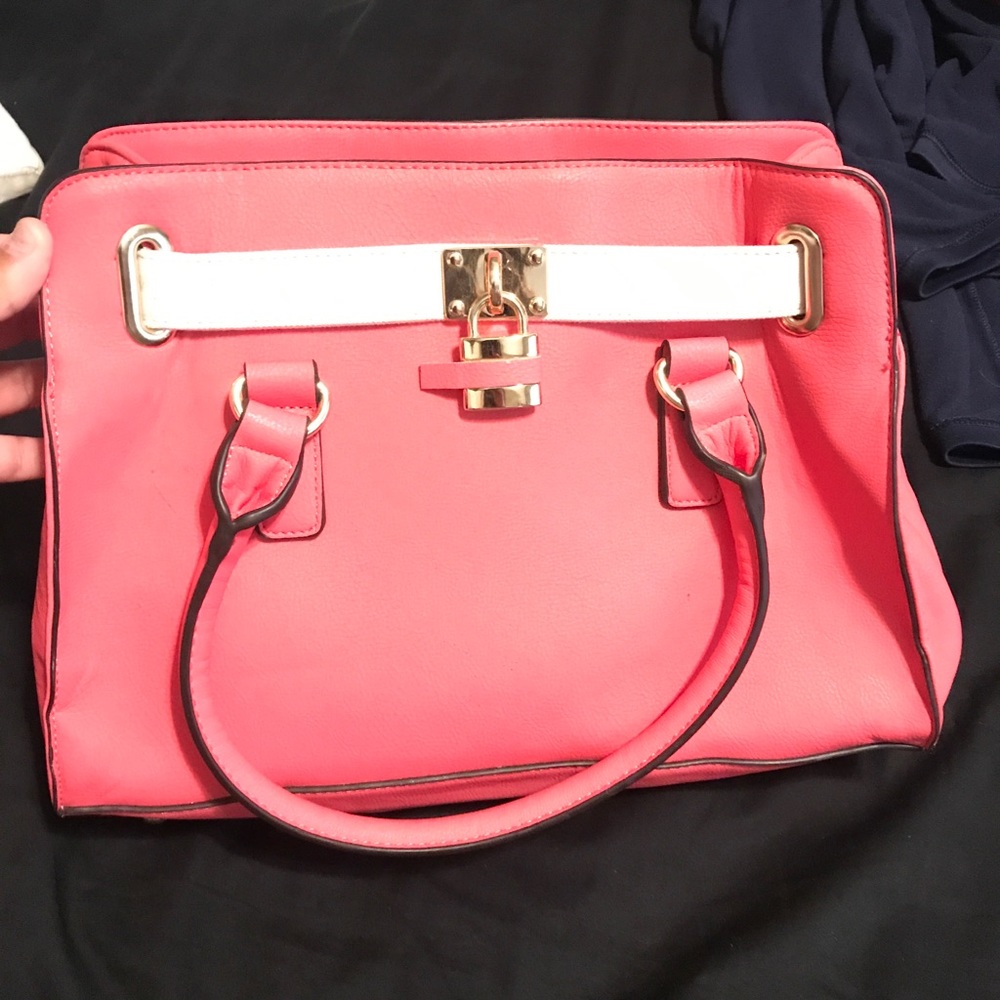 hot pink purse